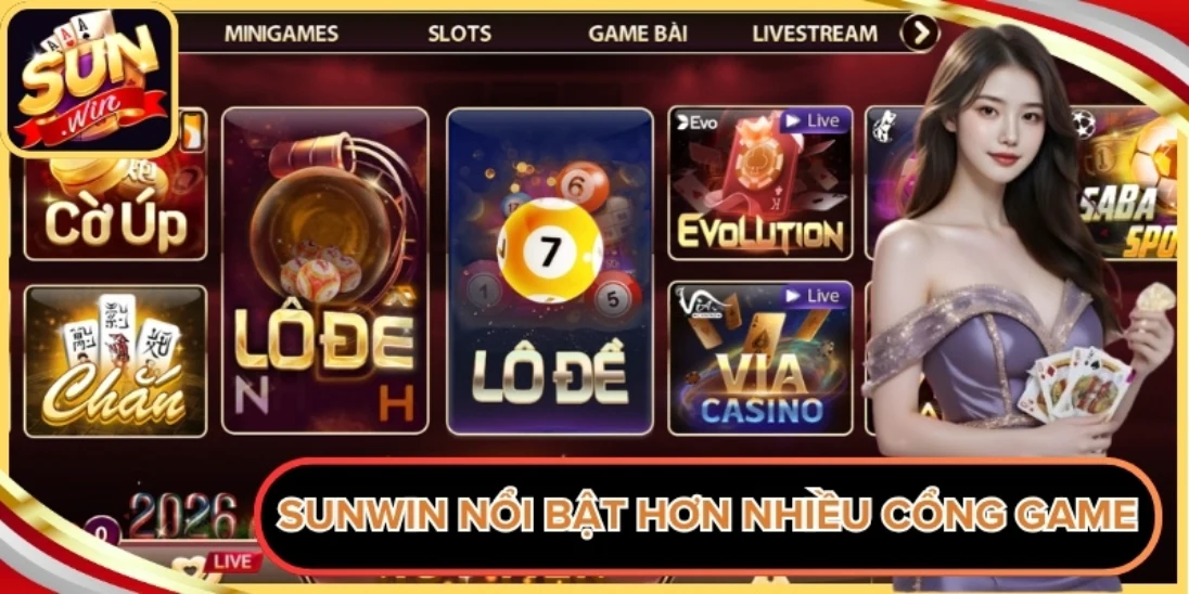 Sunwin 🏆 Trang Chủ Sun Win, Chơi Sunwin1 Mobi uy Tín 5 So sánh Sunwin nổi bật hơn nhiều cổng game hiện nay